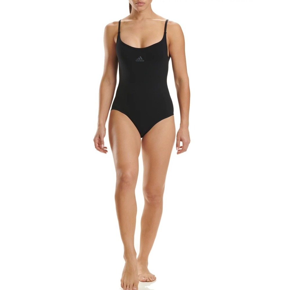 Adidas Bodysuit Strappy Scoop Back Athletic‎ One Piece XS